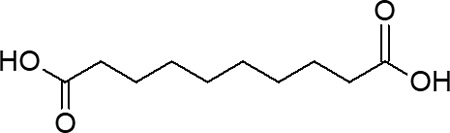 セバシン酸　構造